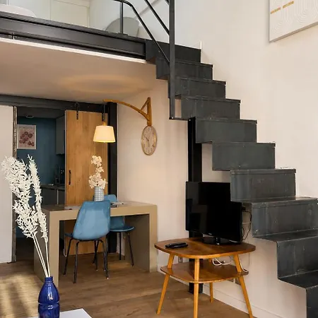 Apartment Blu Loft - Charpennes - Climatise Villeurbanne